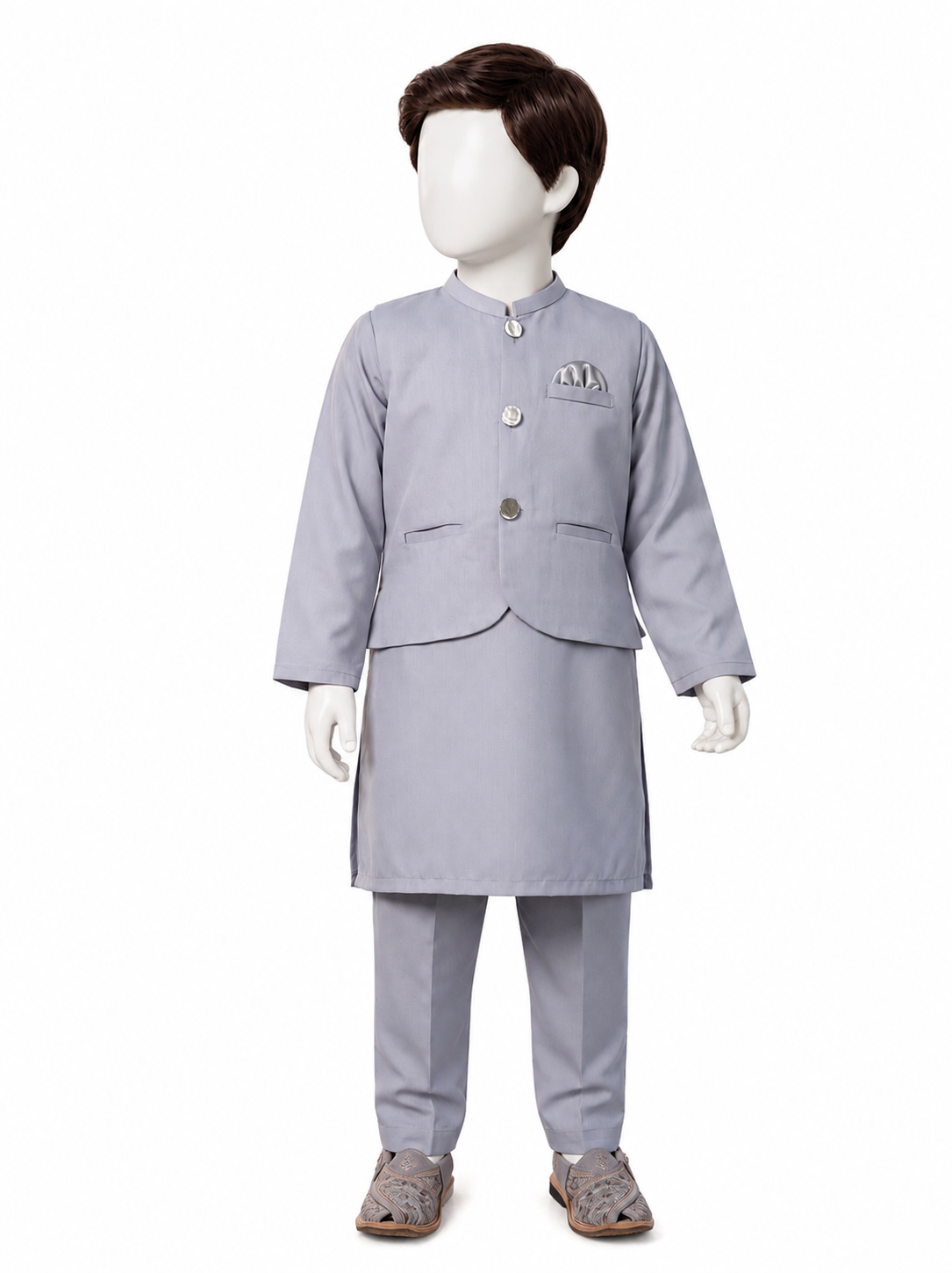 Kurta Shalwar with Vest Kot